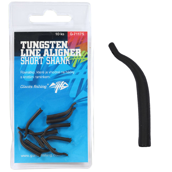 Giants fishing Rovnátka na háček Tungsten Line Aligner Short Shank cize 6-12/10ks